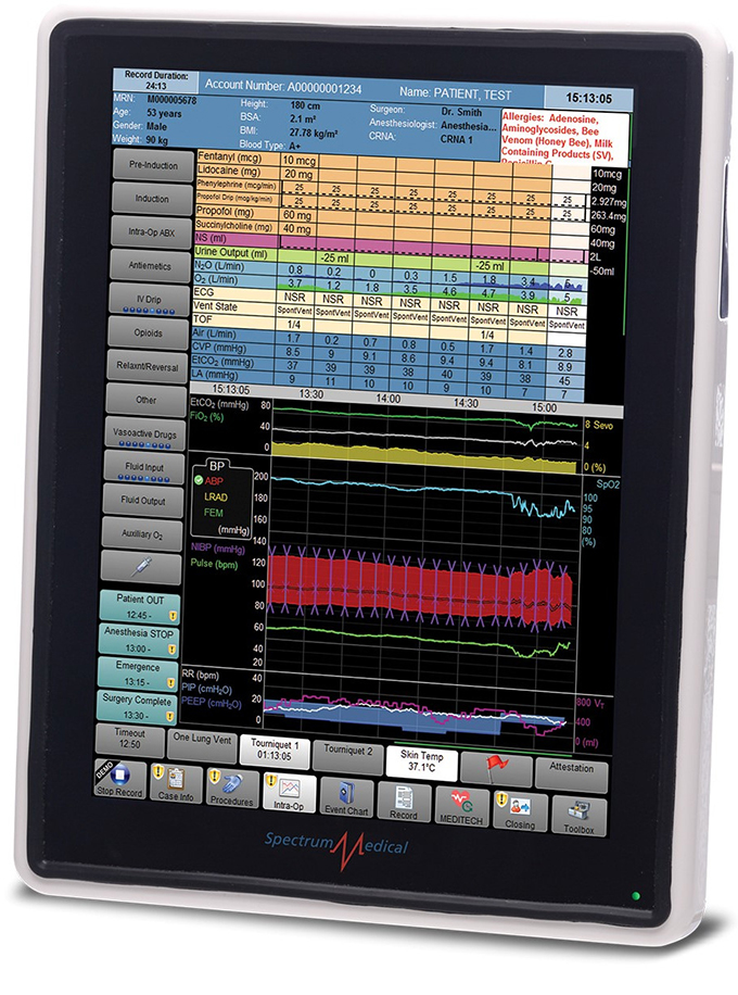 Spectrum Medical clinical EMR systems and Advanced Perfusion Technologies